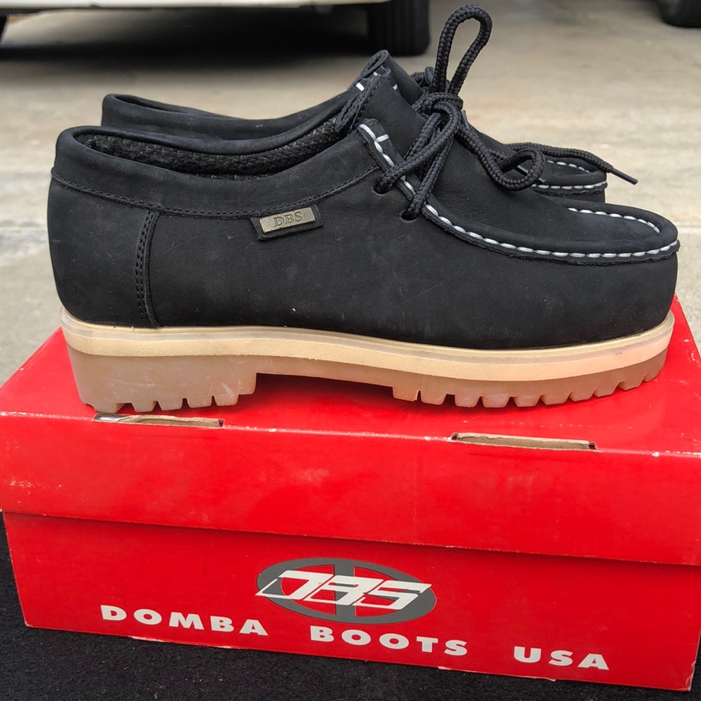 Domba Boots USA Black Viper Low Nubuck
